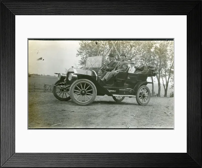 Framed Print : Vintage Car (awaiting identification), Britain Framed Print : Vintage Car (awaiting identification), Britain