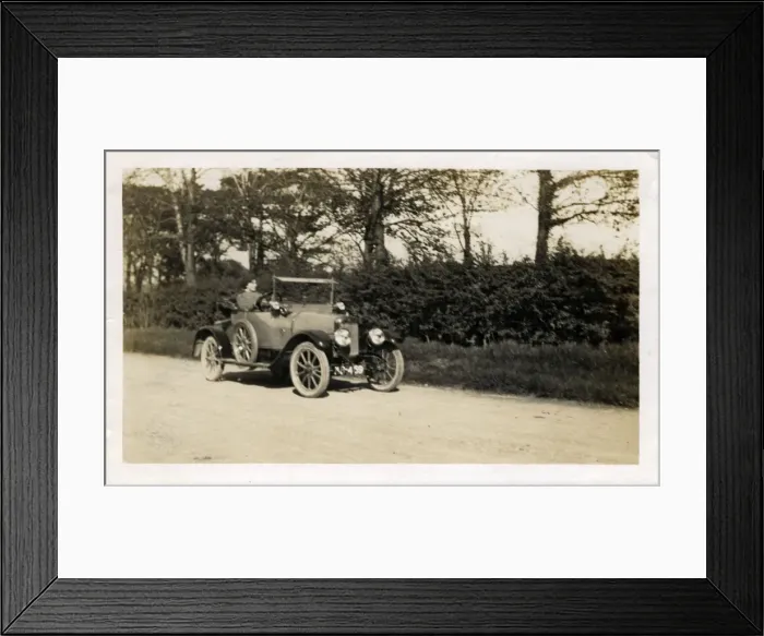 Framed Print : Morris Two Seater Vintage Car, Britain Framed Print : Morris Two Seater Vintage Car, Britain