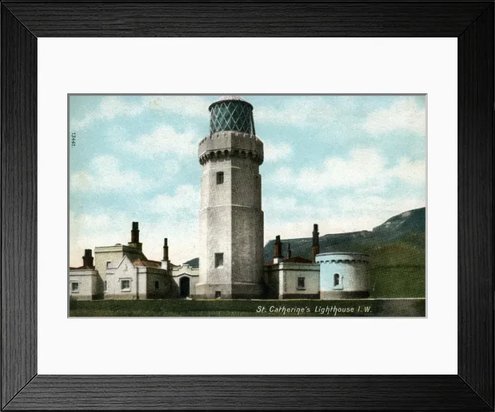 Framed Print : St Catherines Lighthouse, Niton and Whitwell, Isle of Wight Framed Print : St Catherines Lighthouse, Niton and Whitwell, Isle of Wight