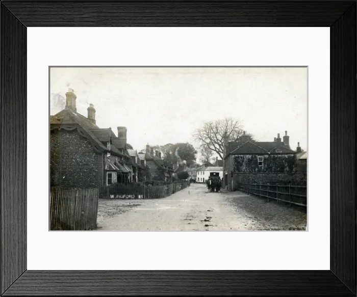 Framed Print : St Leonards Street, Mundford, Thetford, England Framed Print : St Leonards Street, Mundford, Thetford, England