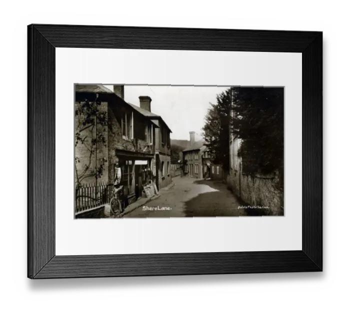 Framed Print : Shere Lane, Shere, Guildford, England Framed Print : Shere Lane, Shere, Guildford, England