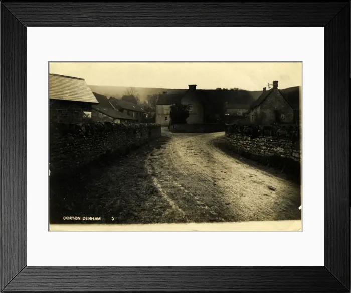 Framed Print : The Village, Corton Denham, England Framed Print : The Village, Corton Denham, England