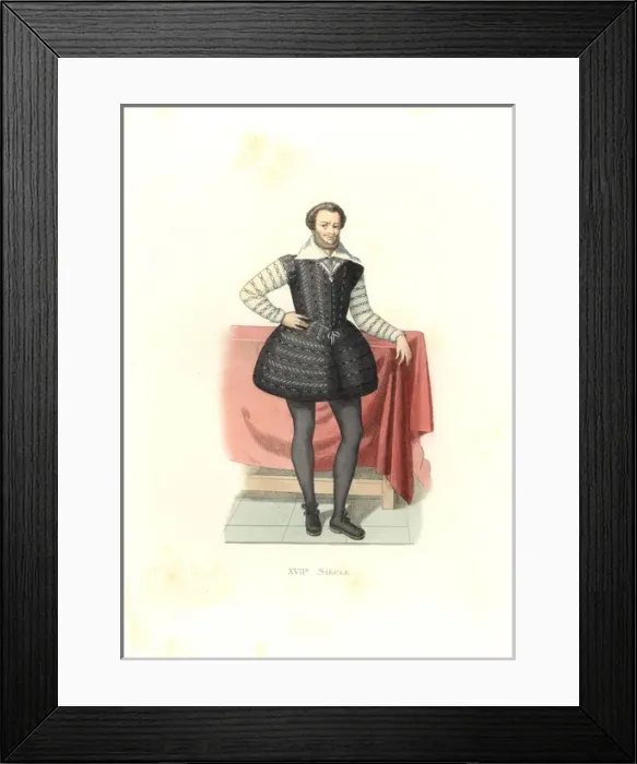 Framed Print : Antoine de Saint-Chamans, France, 17th century Framed Print : Antoine de Saint-Chamans, France, 17th century
