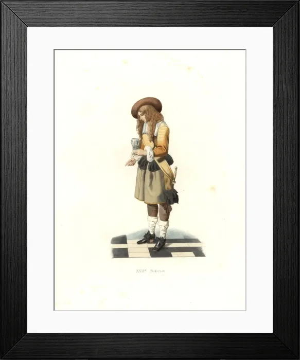 Framed Print : Gentleman of Holland, 17th century Framed Print : Gentleman of Holland, 17th century