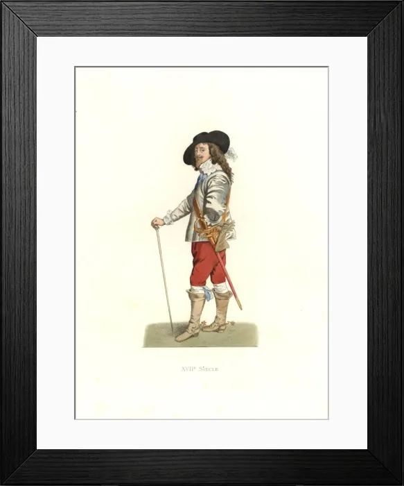 Framed Print : Bodyguard to Francis I, 16th century, of Framed Print : Bodyguard to Francis I, 16th century, of