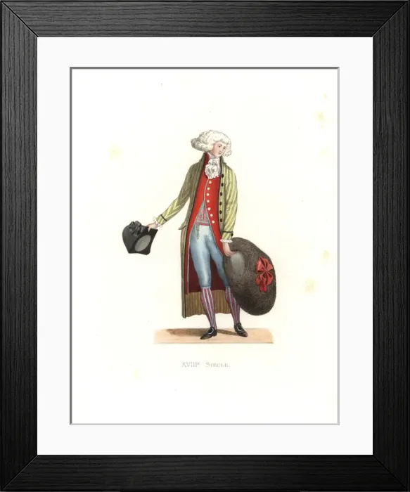 Framed Print : Young fashionable man holding a huge fur hat Framed Print : Young fashionable man holding a huge fur hat