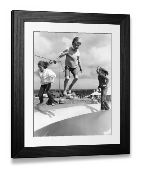 Framed Print : Children playing, Gala Weekend, St Erth, Cornwall Framed Print : Children playing, Gala Weekend, St Erth, Cornwall