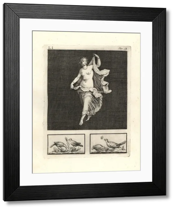 Framed Print : Venus gracefully dancing at a banquet of the gods Framed Print : Venus gracefully dancing at a banquet of the gods