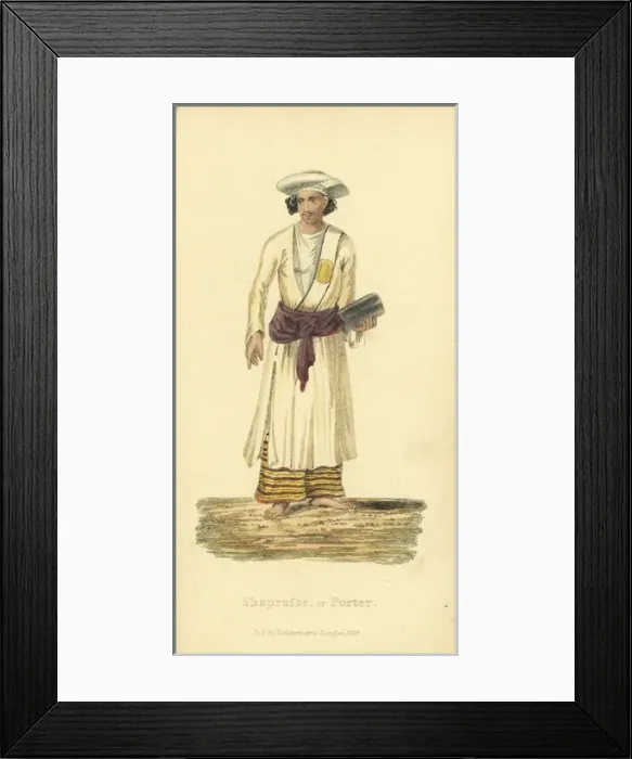 Framed Print : Shaprasse or porter Framed Print : Shaprasse or porter