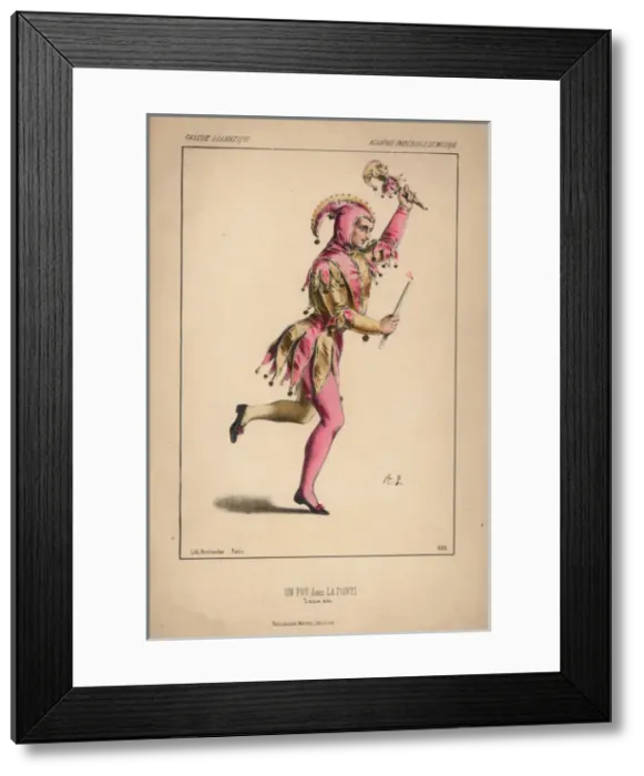 Framed Print : A fool from La Fonti at the Academie Imperiale de Musique Framed Print : A fool from La Fonti at the Academie Imperiale de Musique