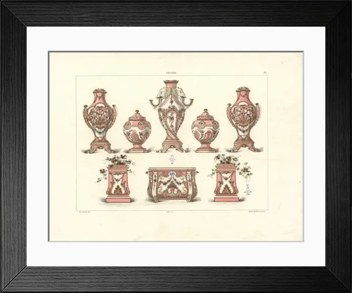 Framed Print : Vases and jardinieres Framed Print : Vases and jardinieres