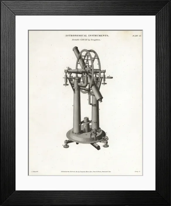 Framed Print : Portable circle by Edward Troughton Framed Print : Portable circle by Edward Troughton