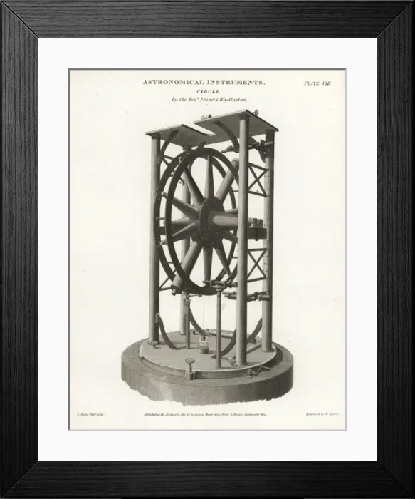 Framed Print : Circle by the Reverend Francis Woollaston Framed Print : Circle by the Reverend Francis Woollaston