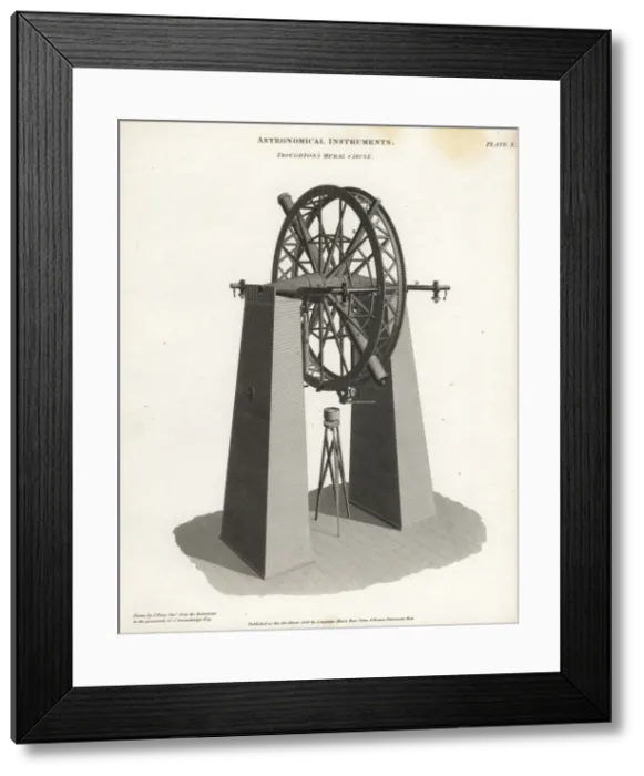 Framed Print : Edward Troughtons mural circle Framed Print : Edward Troughtons mural circle