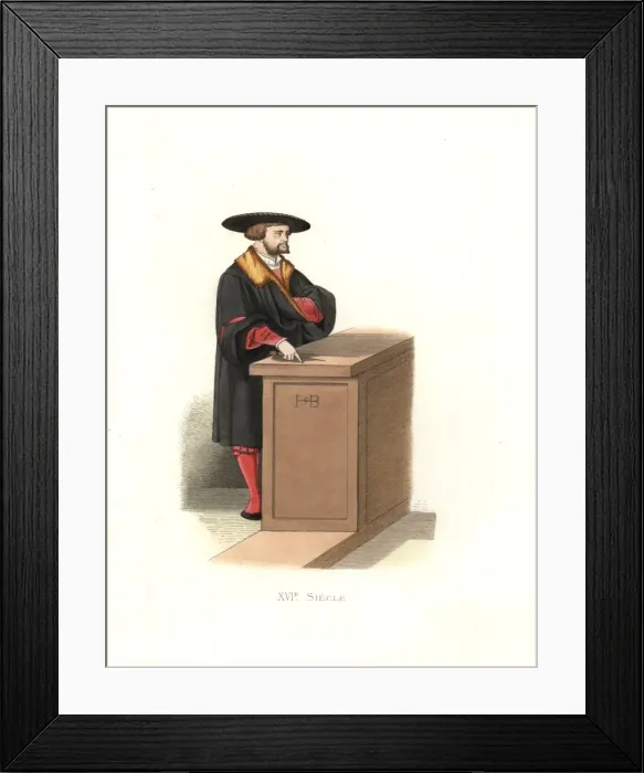 Framed Print : Hans Sebald Beham (1500-1550), German printmaker Framed Print : Hans Sebald Beham (1500-1550), German printmaker