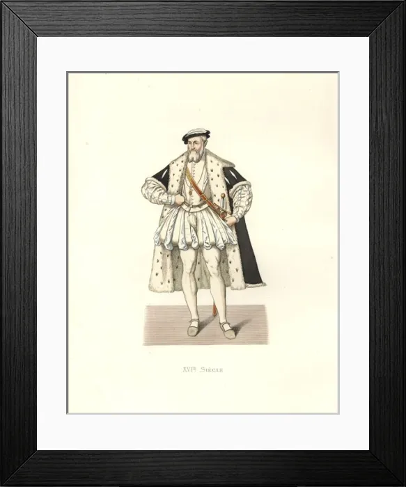 Framed Print : Francois de Lorraine, Duke of Guise (1519-1563) Framed Print : Francois de Lorraine, Duke of Guise (1519-1563)