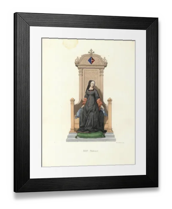 Framed Print : Louise of Savoy, Duchess of Angouleme Framed Print : Louise of Savoy, Duchess of Angouleme