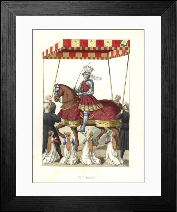 Framed Print : King Louis XII of France, 16th century Framed Print : King Louis XII of France, 16th century