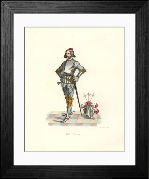 Framed Print : Patrician of Nuremberg, 16th century Framed Print : Patrician of Nuremberg, 16th century