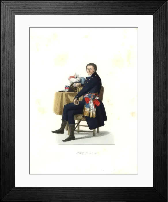Framed Print : Guillemardet, Ambassador of the French Republic
