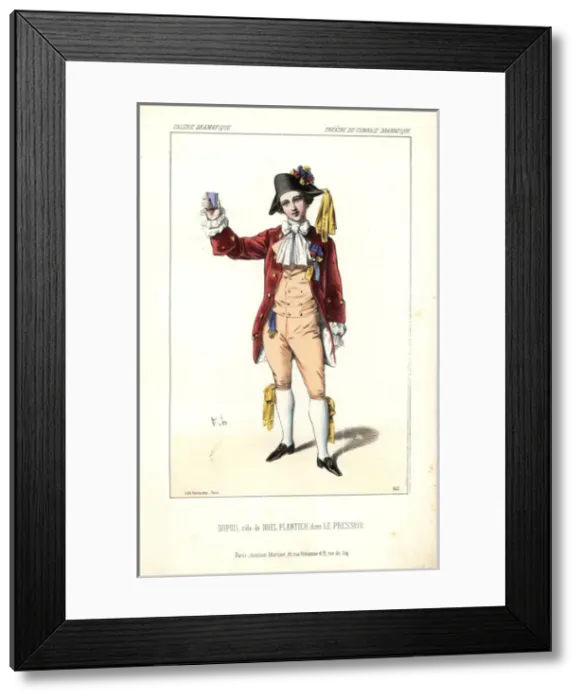 Framed Print : Bernard Dupuis as Noel Plantier in George Sand s Framed Print : Bernard Dupuis as Noel Plantier in George Sand s