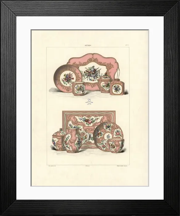 Framed Print : Solitaire tea service and coffee service Framed Print : Solitaire tea service and coffee service