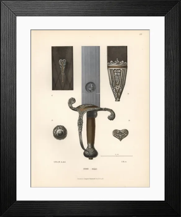 Framed Print : Sword of Maximilian I, Elector of Bavaria Framed Print : Sword of Maximilian I, Elector of Bavaria