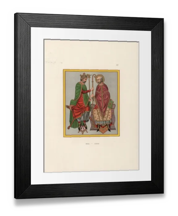 Framed Print : Illuminated figures Framed Print : Illuminated figures
