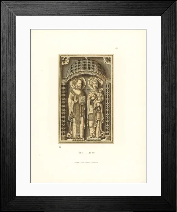 Framed Print : Ivory figures Framed Print : Ivory figures