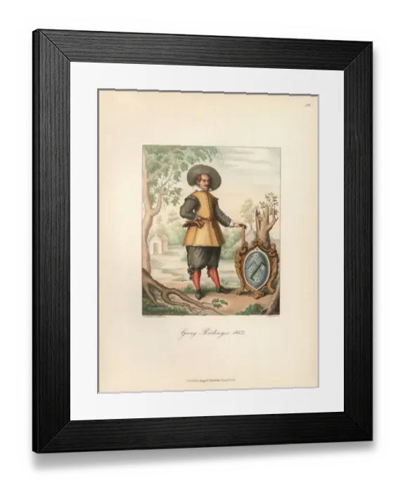 Framed Print : Portrait of architect Georg Rudinger in 1612 Framed Print : Portrait of architect Georg Rudinger in 1612