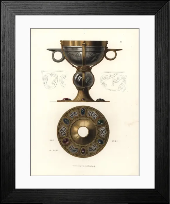 Framed Print : Medieval chalice Framed Print : Medieval chalice