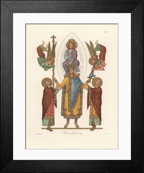 Framed Print : Henry II, Holy Roman Emperor Framed Print : Henry II, Holy Roman Emperor