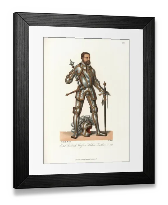 Framed Print : Count Eitel Frederick IV of Hohenzollern, died 1525 Framed Print : Count Eitel Frederick IV of Hohenzollern, died 1525