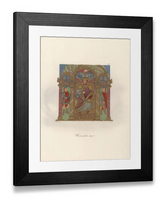 Framed Print : Henry II, Holy Roman Emperor