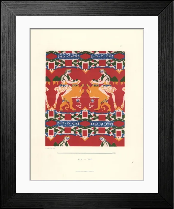 Framed Print : Silk embroidery Framed Print : Silk embroidery