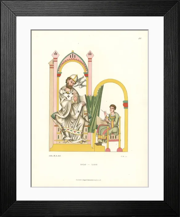 Framed Print : Pope Gregory I Framed Print : Pope Gregory I