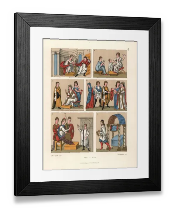 Framed Print : Old testament scenes Framed Print : Old testament scenes