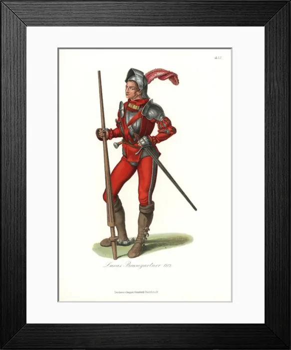 Framed Print : Lukas Baumgartner, patrician of Nurnburg, 1512 Framed Print : Lukas Baumgartner, patrician of Nurnburg, 1512