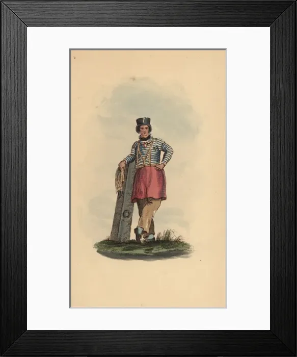 Framed Print : Ship pilot of Le Havre, circa 1815 Framed Print : Ship pilot of Le Havre, circa 1815