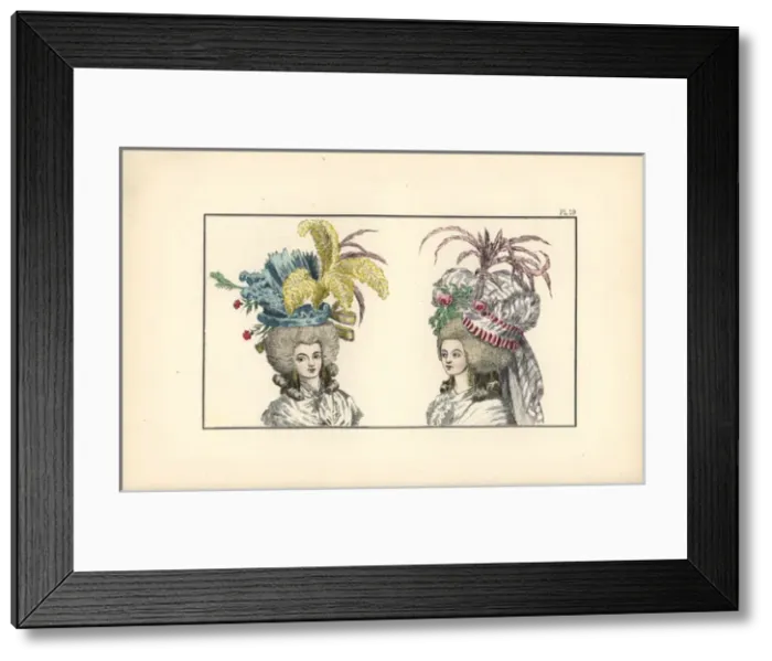 Framed Print : Turkish-style bonnet with diadems and high-priestess bonnet Framed Print : Turkish-style bonnet with diadems and high-priestess bonnet