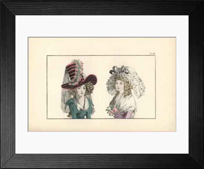 Framed Print : Hat inspired by Salieris opera Tarare: pink Framed Print : Hat inspired by Salieris opera Tarare: pink