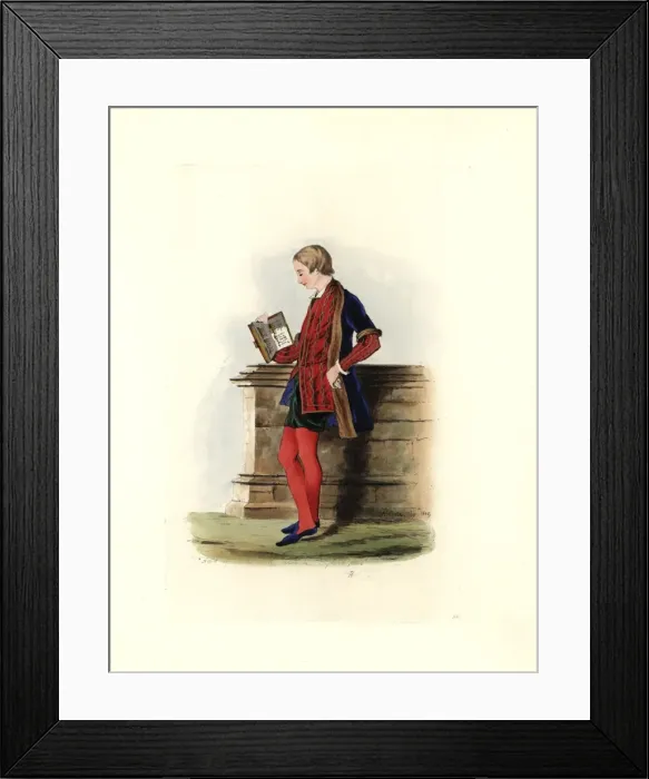 Framed Print : Habit of King Edward VI (1537-1553) Framed Print : Habit of King Edward VI (1537-1553)