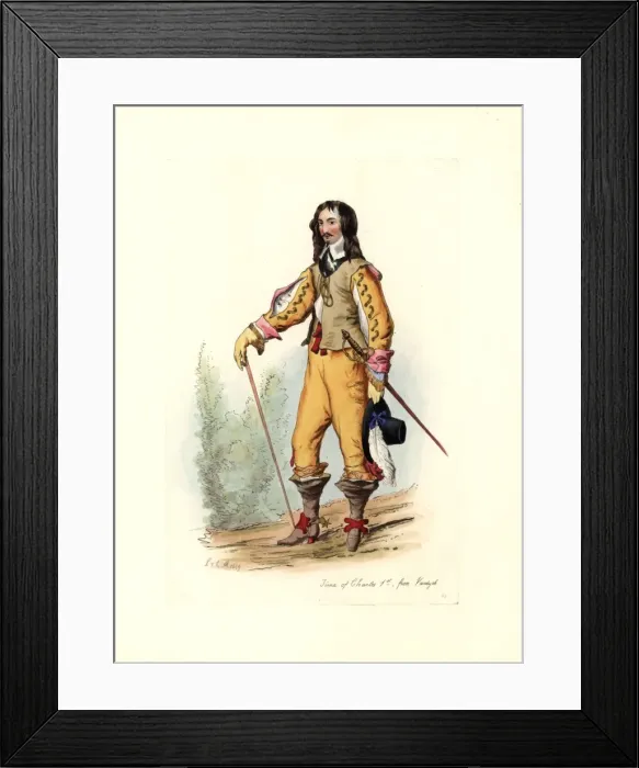 Framed Print : Sir Thomas Wharton, reign of Charles I, after Van Dyck Framed Print : Sir Thomas Wharton, reign of Charles I, after Van Dyck