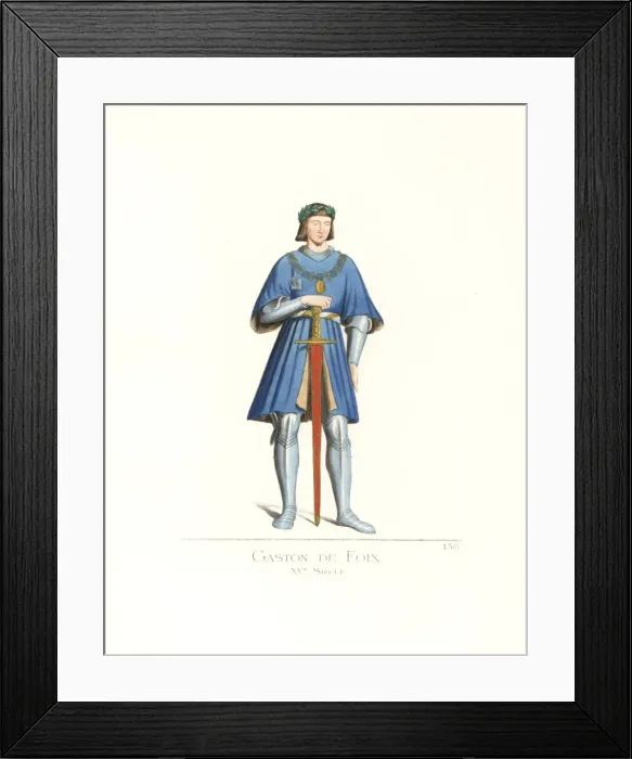 Framed Print : Gaston de Foix, duc de Nemours, 1489-1512 Framed Print : Gaston de Foix, duc de Nemours, 1489-1512