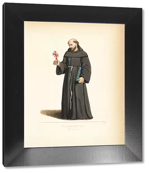 Franciscan monk, 14th century