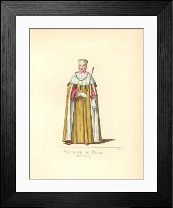 Framed Print : Cansignorio della Scala, lord of Verona, 1340-1375 Framed Print : Cansignorio della Scala, lord of Verona, 1340-1375