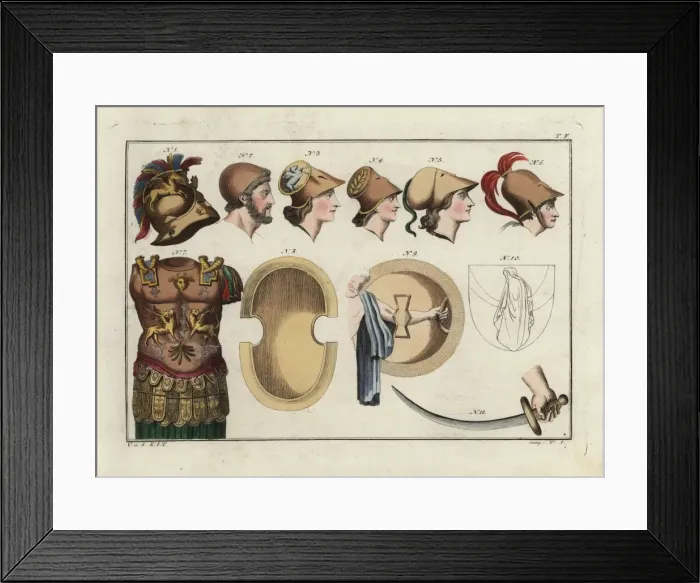 Framed Print : Greek armor Framed Print : Greek armor