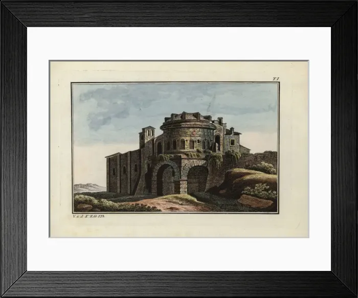 Framed Print : The mausoleum of King Theoderic at Ravenna Framed Print : The mausoleum of King Theoderic at Ravenna