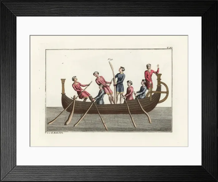 Framed Print : Anglo Saxon ship Framed Print : Anglo Saxon ship