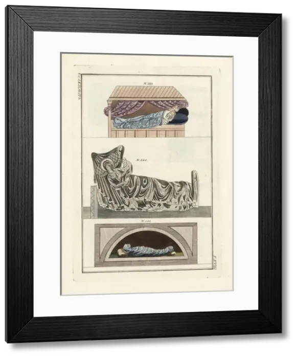 Framed Print : Anglo Saxon and Danish beds Framed Print : Anglo Saxon and Danish beds